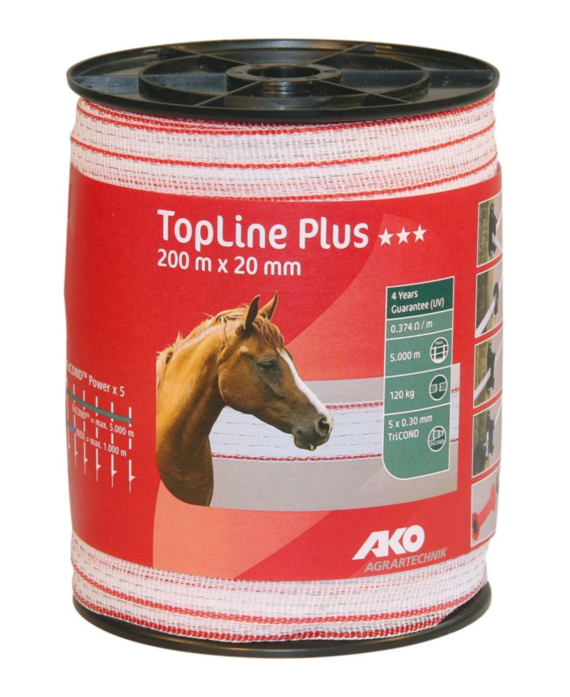 Weidezaunband TopLine Plus 200 m