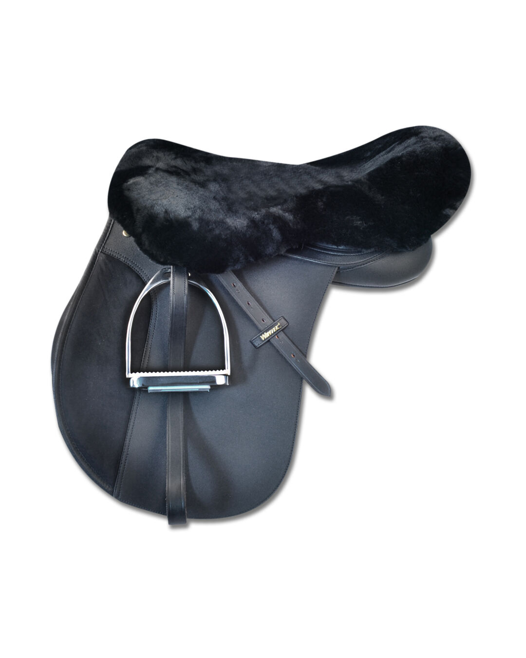 Lammfell Sattelsitzbezug