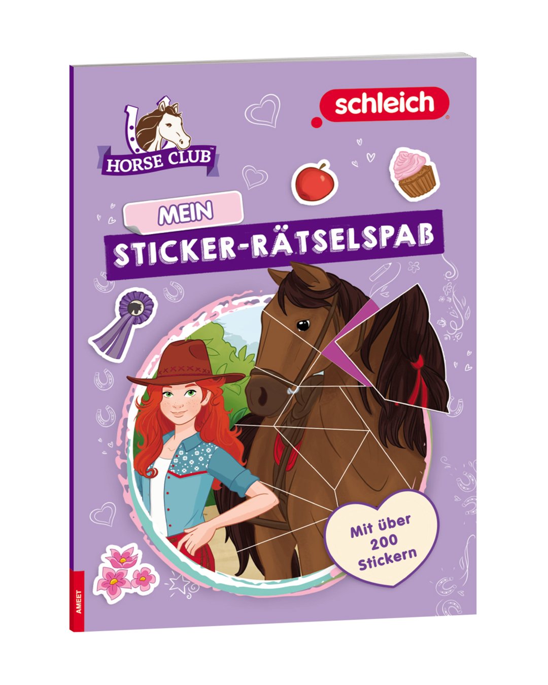 Stickerbuch Horse Club – Mein Sticker-Rätselspaß Standard Bunt