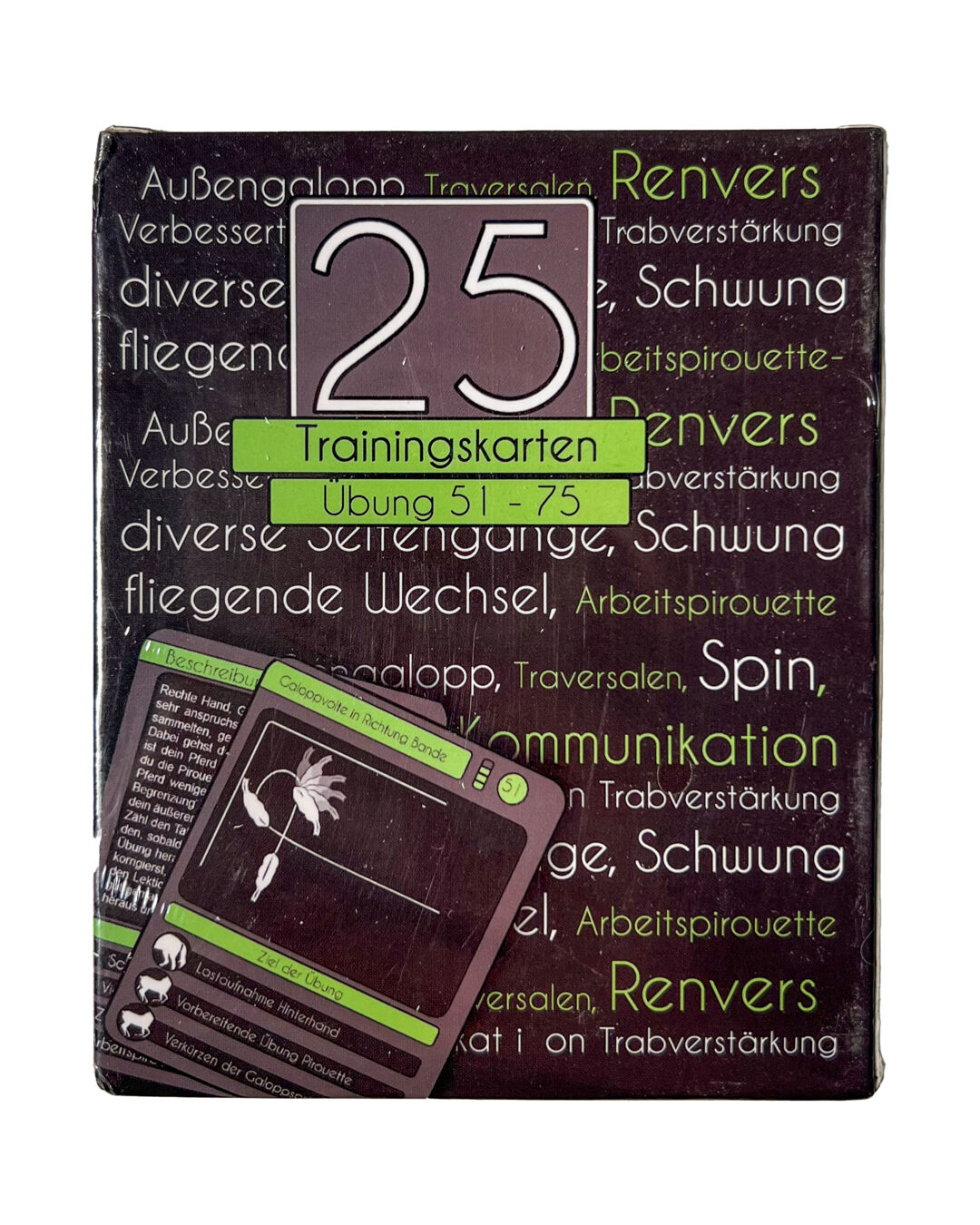 25 Trainingskarten – Reitübungen