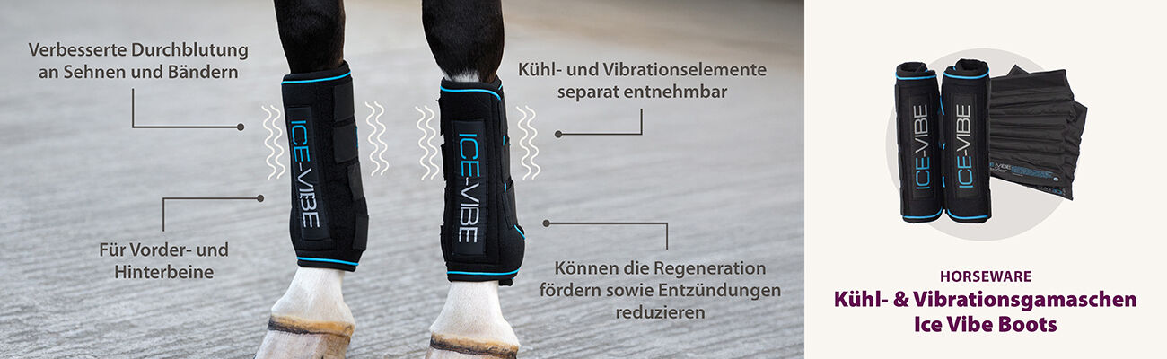 Therapiegamaschen & Kühlgamaschen für Pferde
