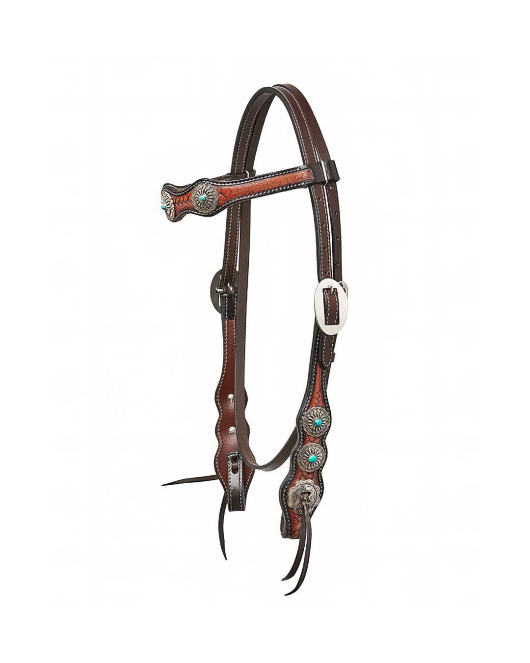 Kopfstück Horseman´s Tack Navajo Concha