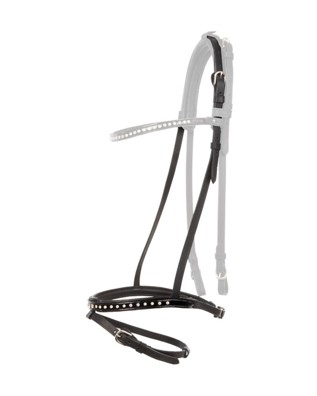  Englisches Reithalfter "Glansandi" Islandtrense Kjartan