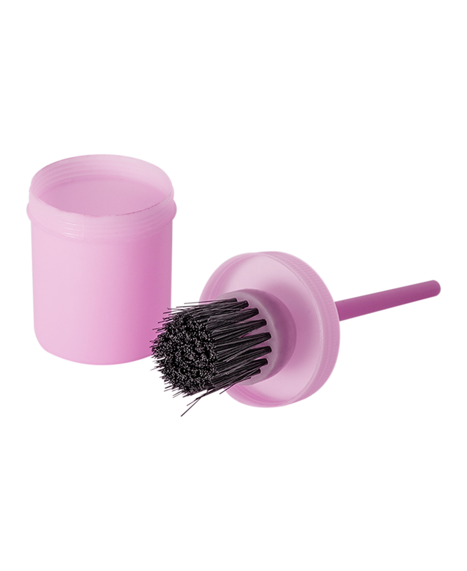 Hufpinsel mit Pinseldose