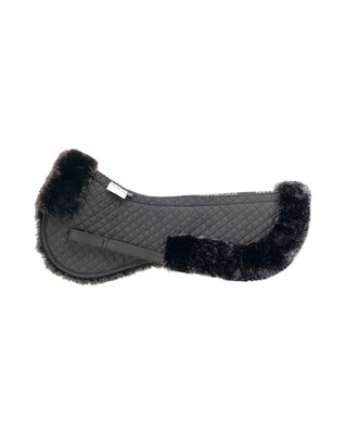 Sattelpad Lammfell mit Taschen