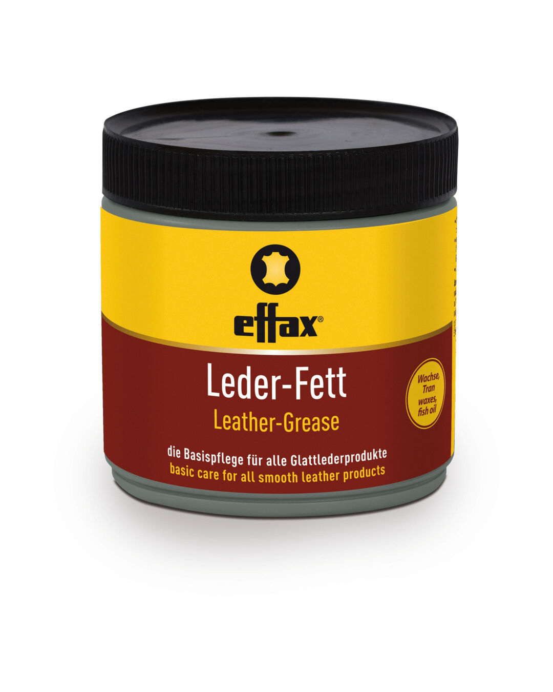 Leder-Fett schwarz