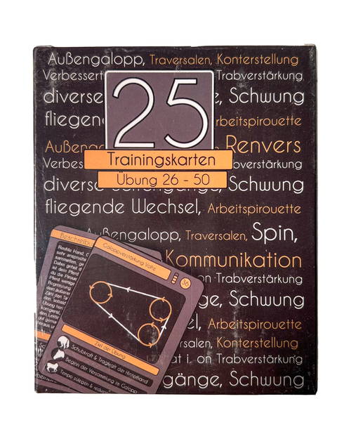 25 Trainingskarten – Reitübungen