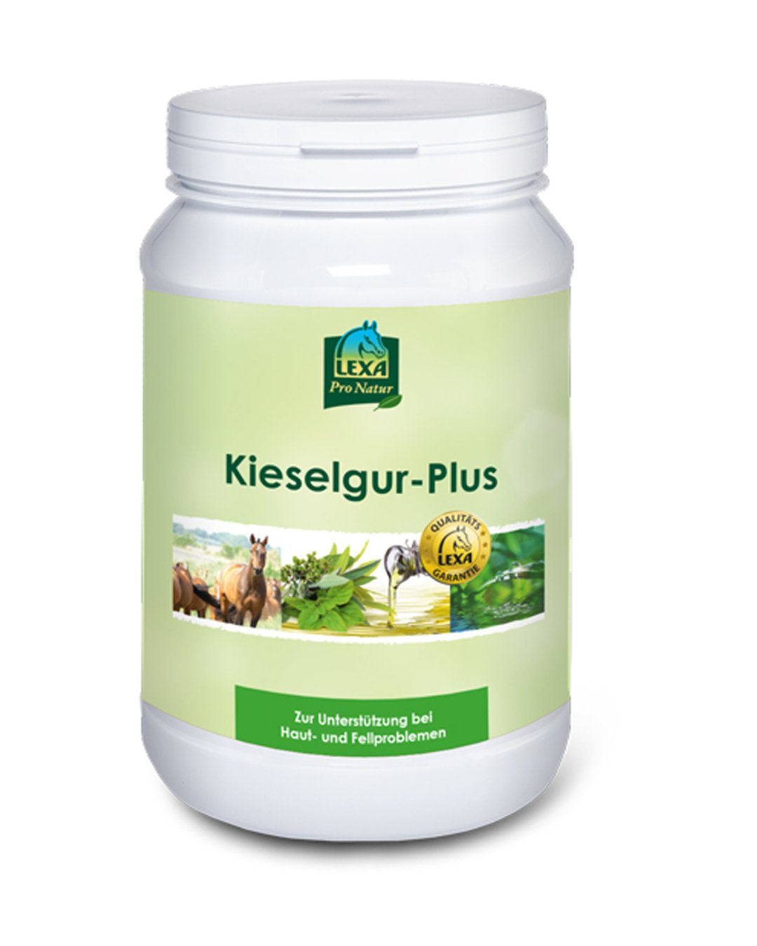Ergänzungsfutter Kieselgur Plus Dose 1,5KG
