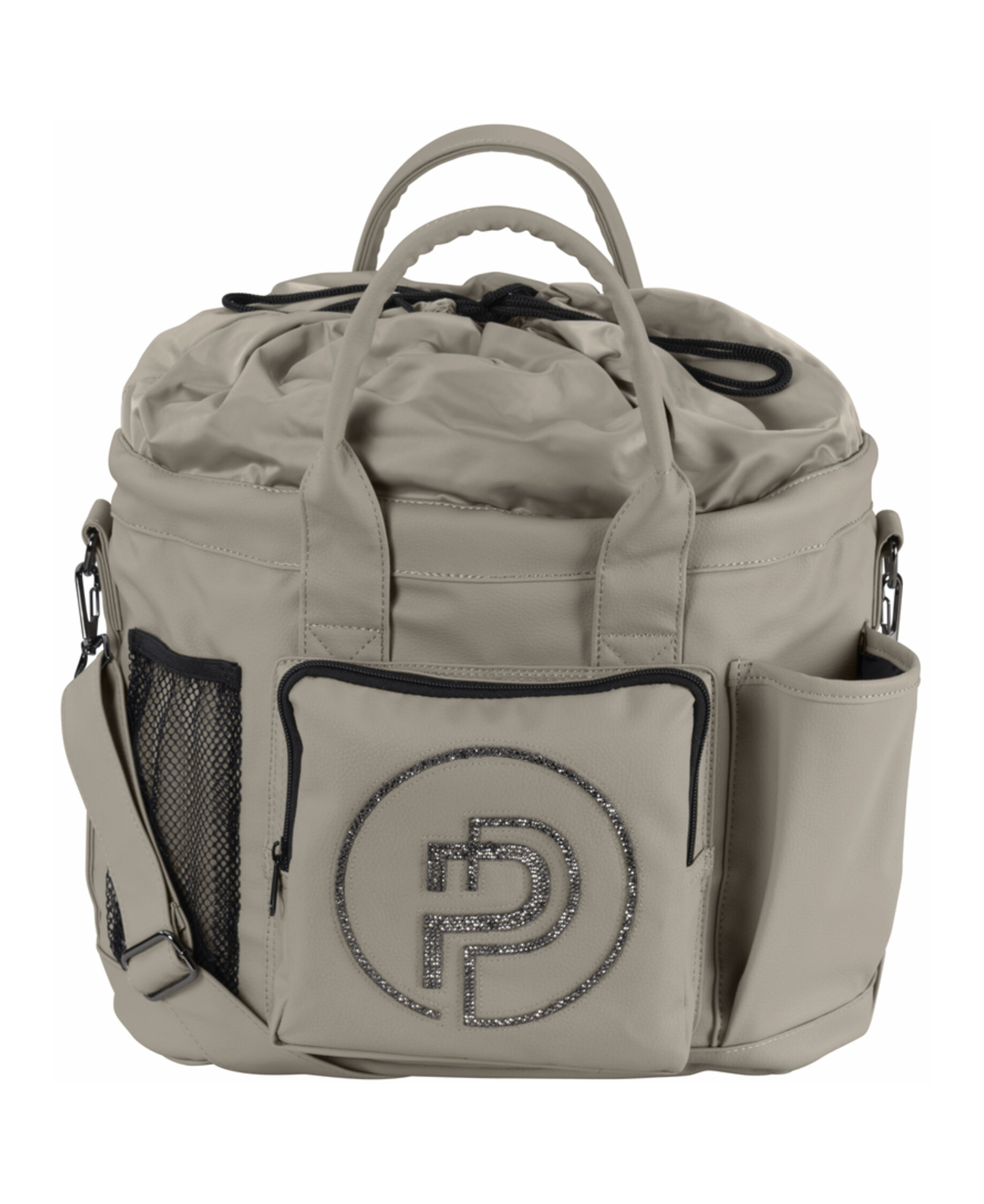Putztasche Faux Leather Platinum