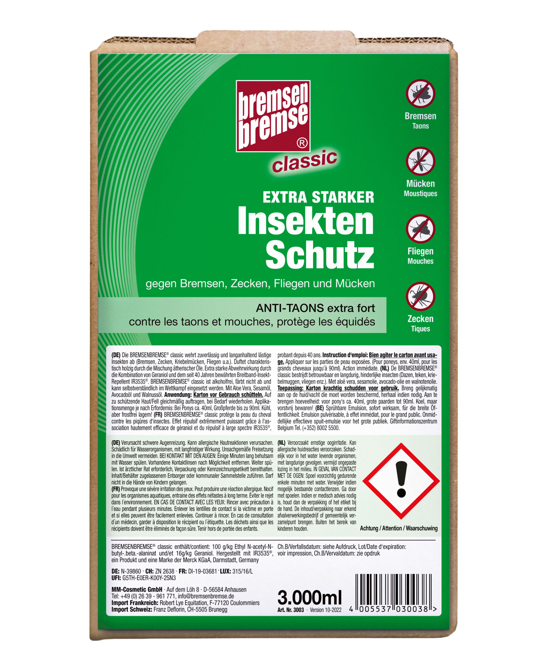 Insektenschutz Classic extra stark