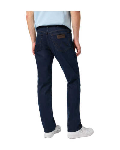 Herren-Jeans Texas Low Stretch Straight Blue Black