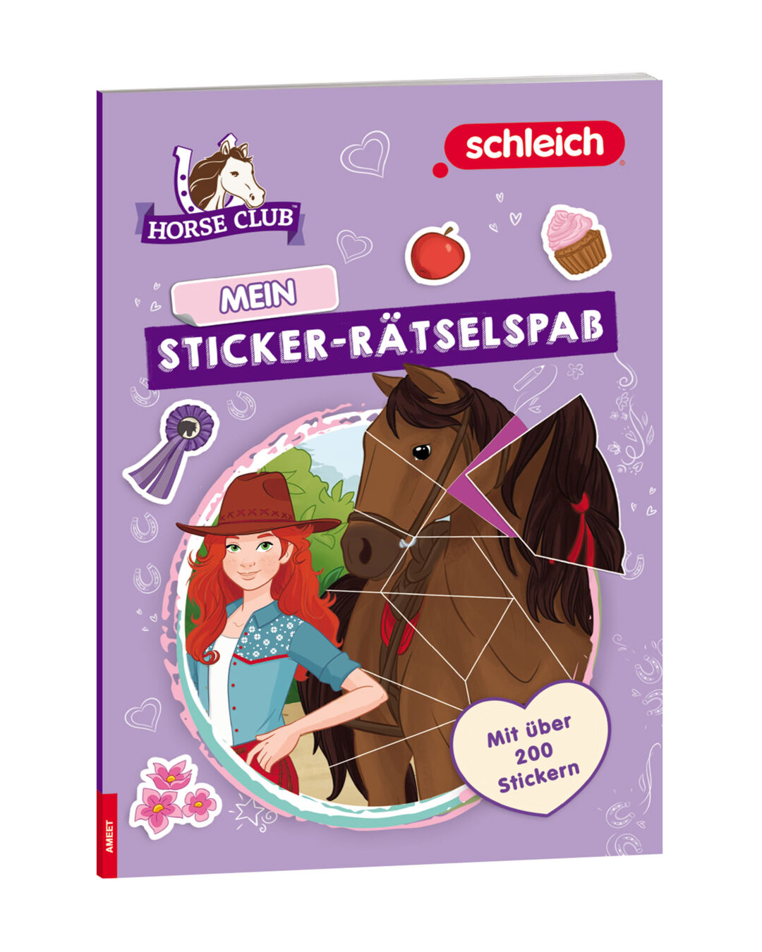 Stickerbuch Horse Club™: Mein Sticker-Rätselspaß