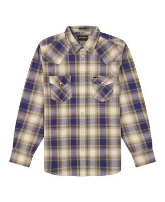 Langarmhemd Western Indigo