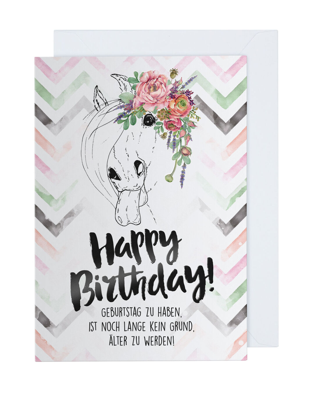 Postkarte mit Umschlag