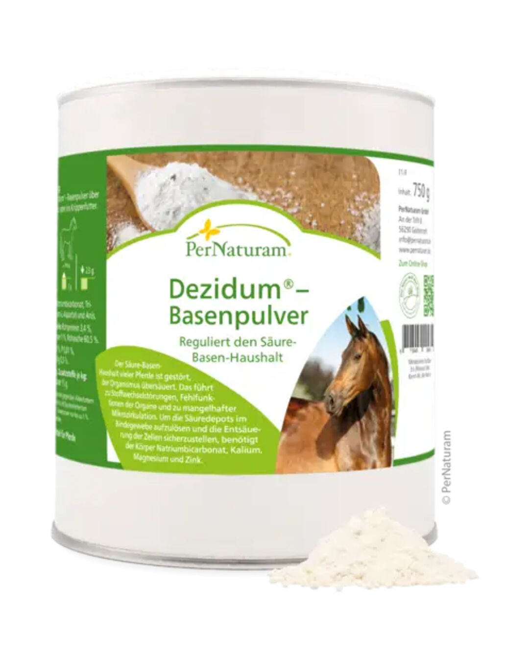 Ergänzungsfutter Dezidum Basenpulver