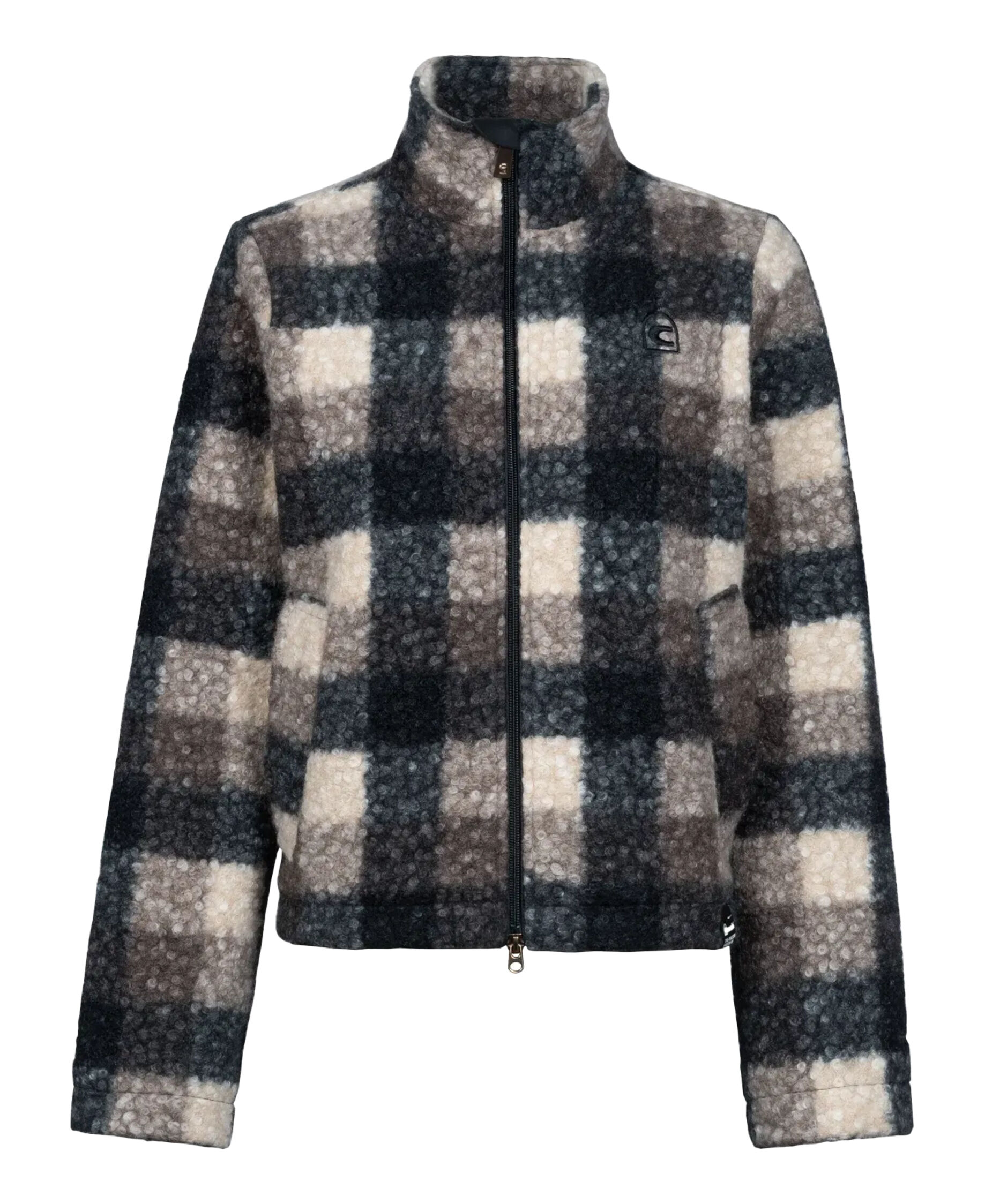 Teddy-Stehkragenjacke CAVALLUMEA