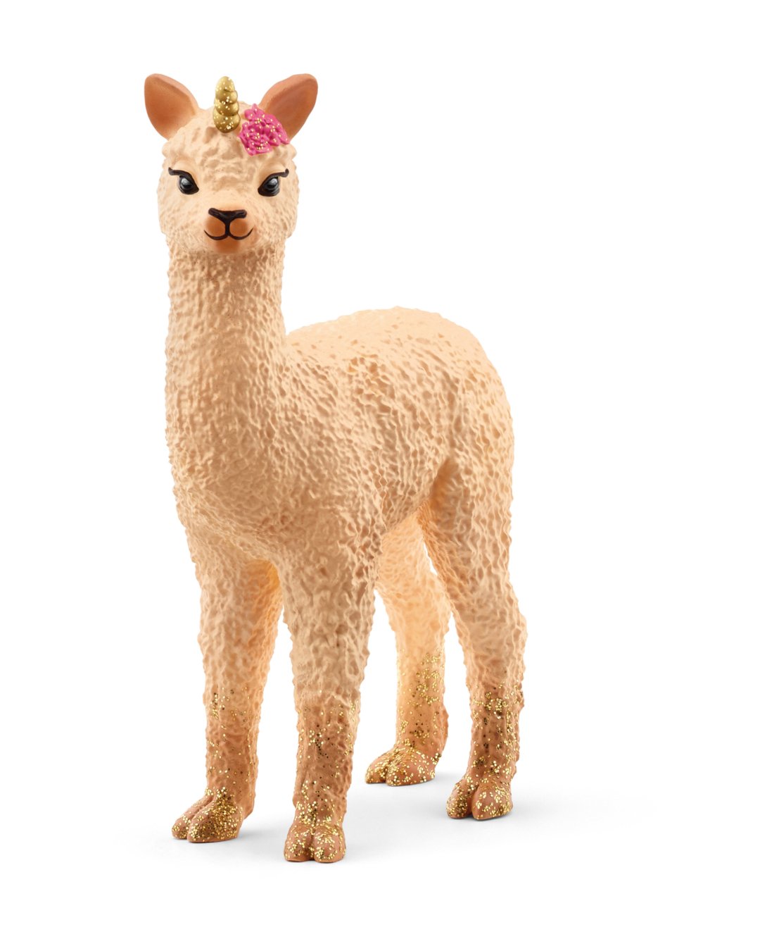 Tierfigur Lama-Einhorn Junges Standard Bunt