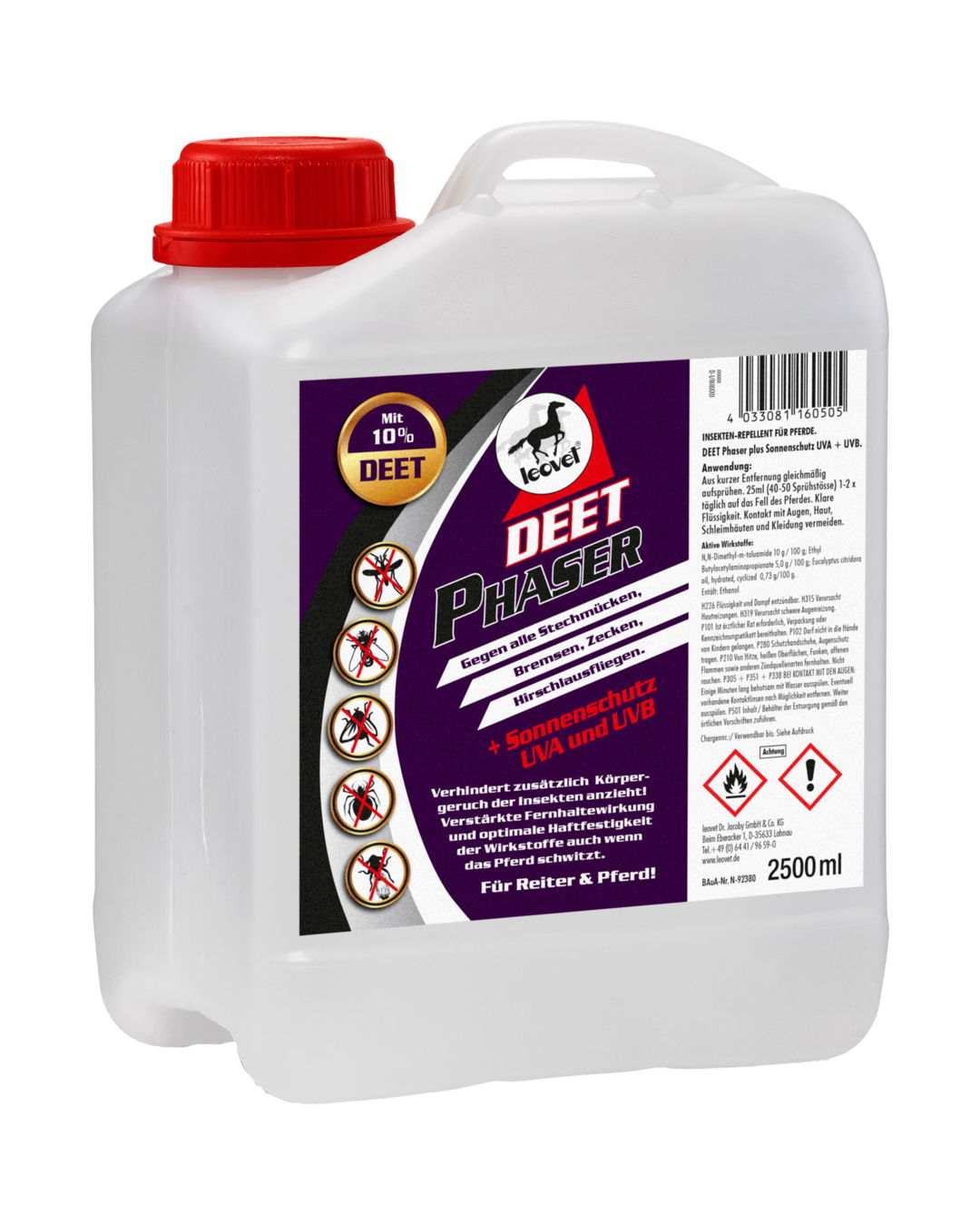 Insektenschutz-Spray DEET Phaser 0,55 l