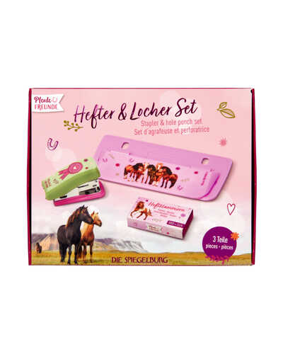 Hefter & Locher-Set Pferdefreunde
