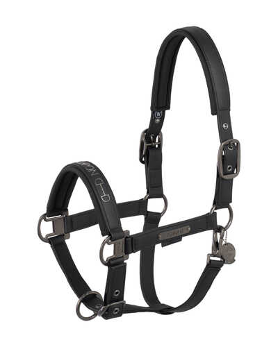 Halfter Faux Leather Double Pin Platinum