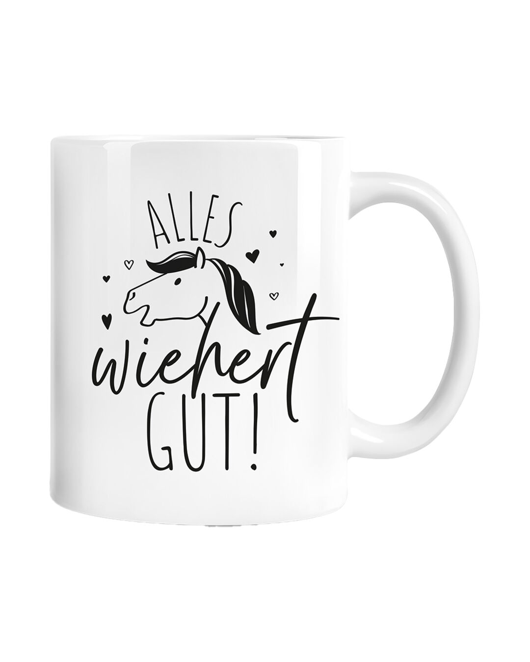 Keramiktasse Sprüche