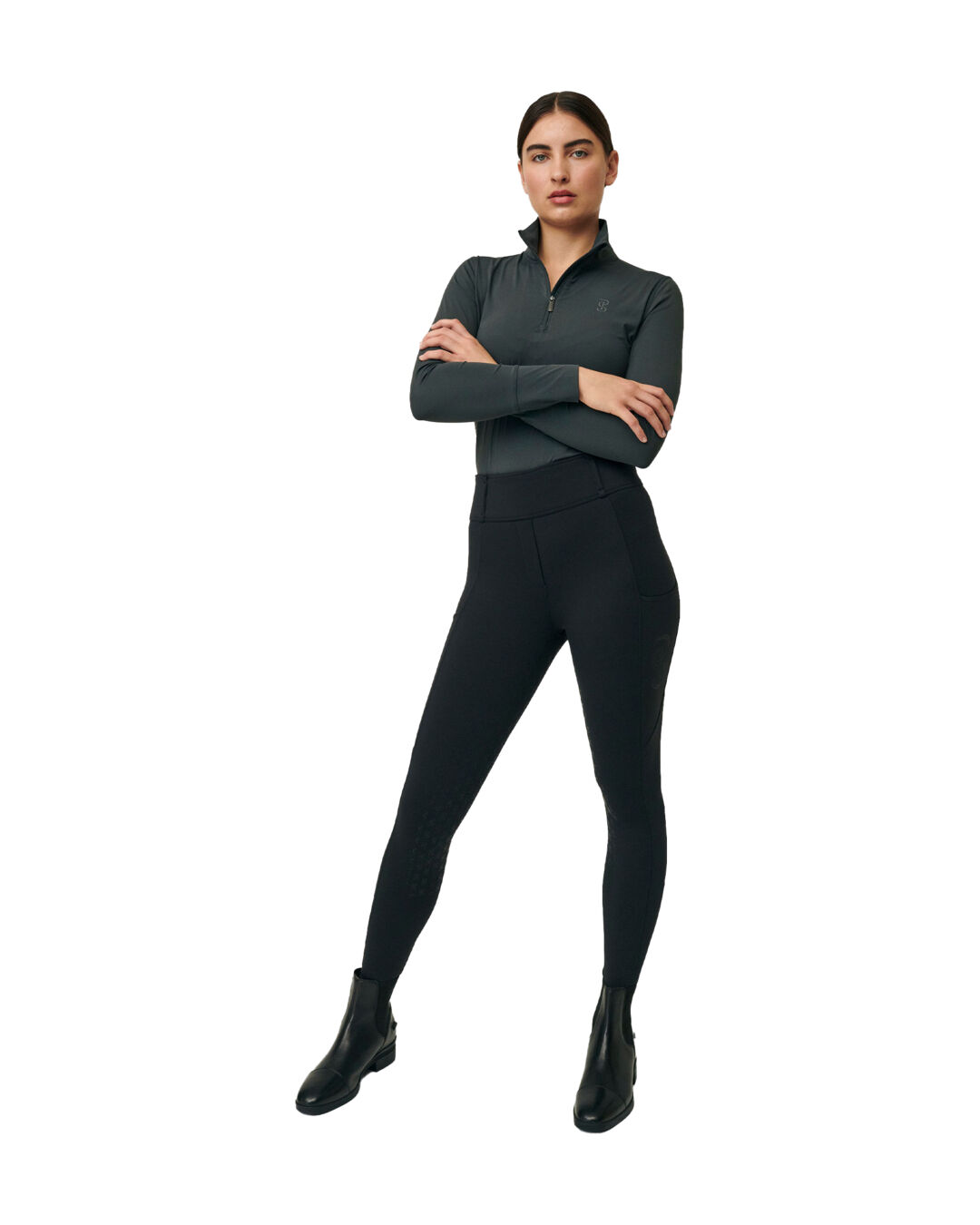 Reitleggings Katja Knie Grip