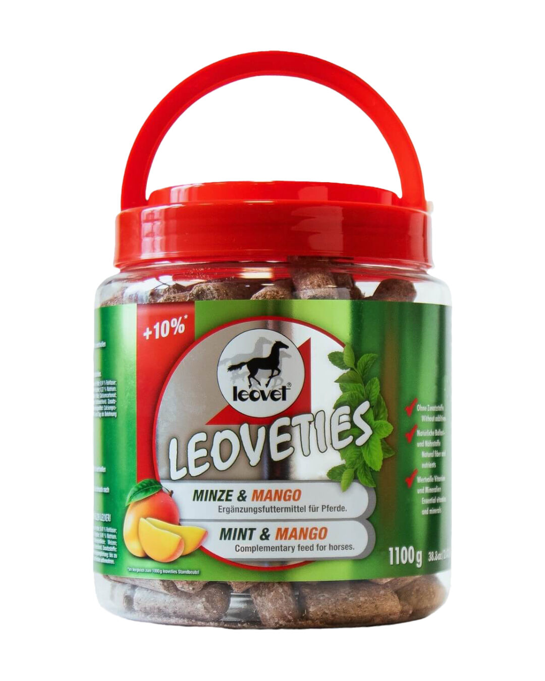 Leckerlis Leoveties Minze-Mango