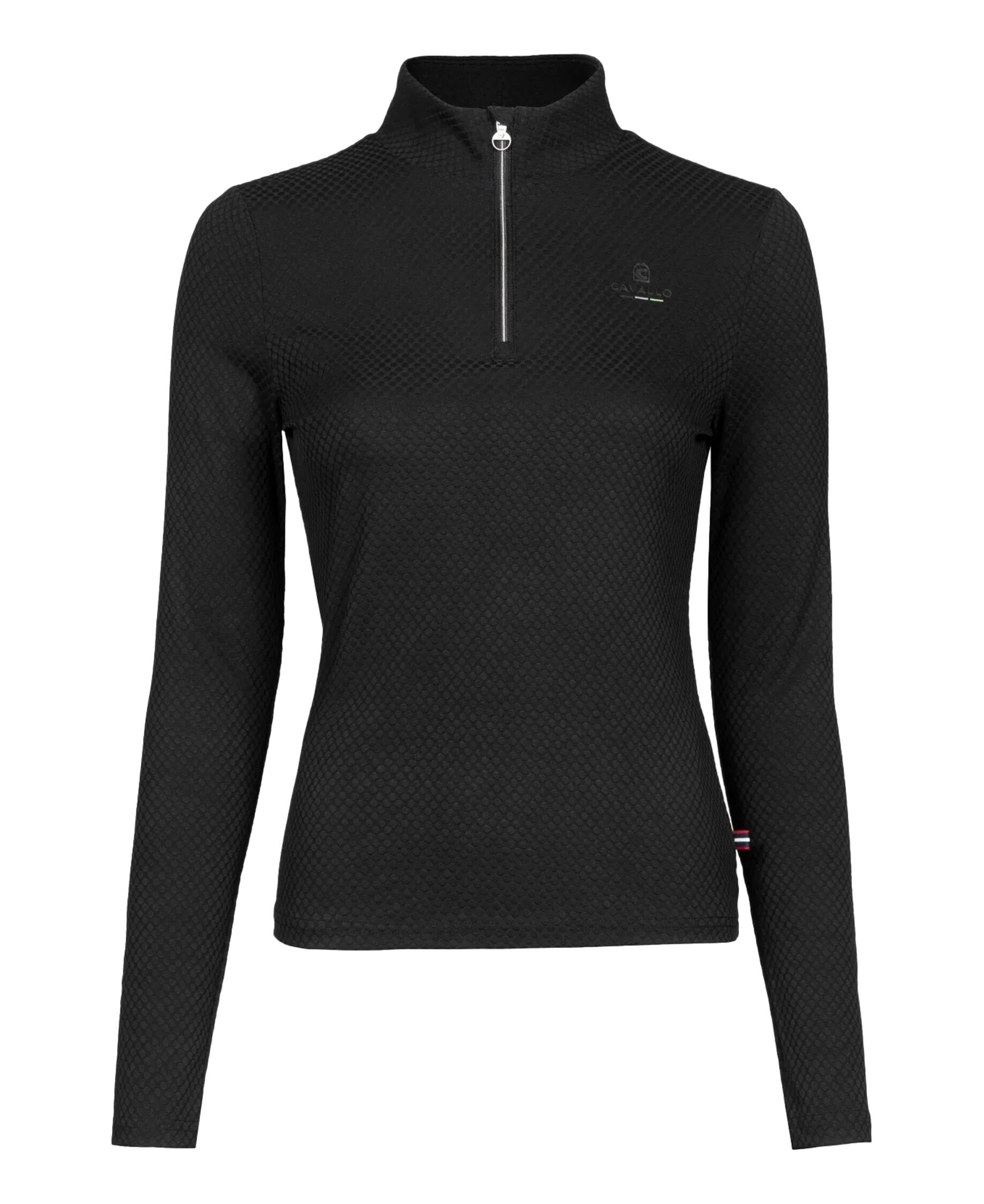 Half-Zip Langarmshirt CAVALLIZIA