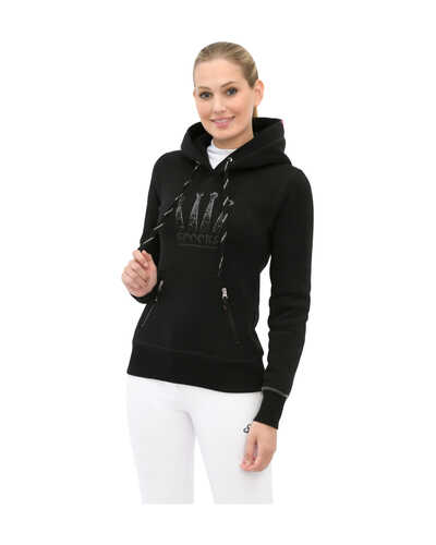 Kapuzenpullover Crown Sequin