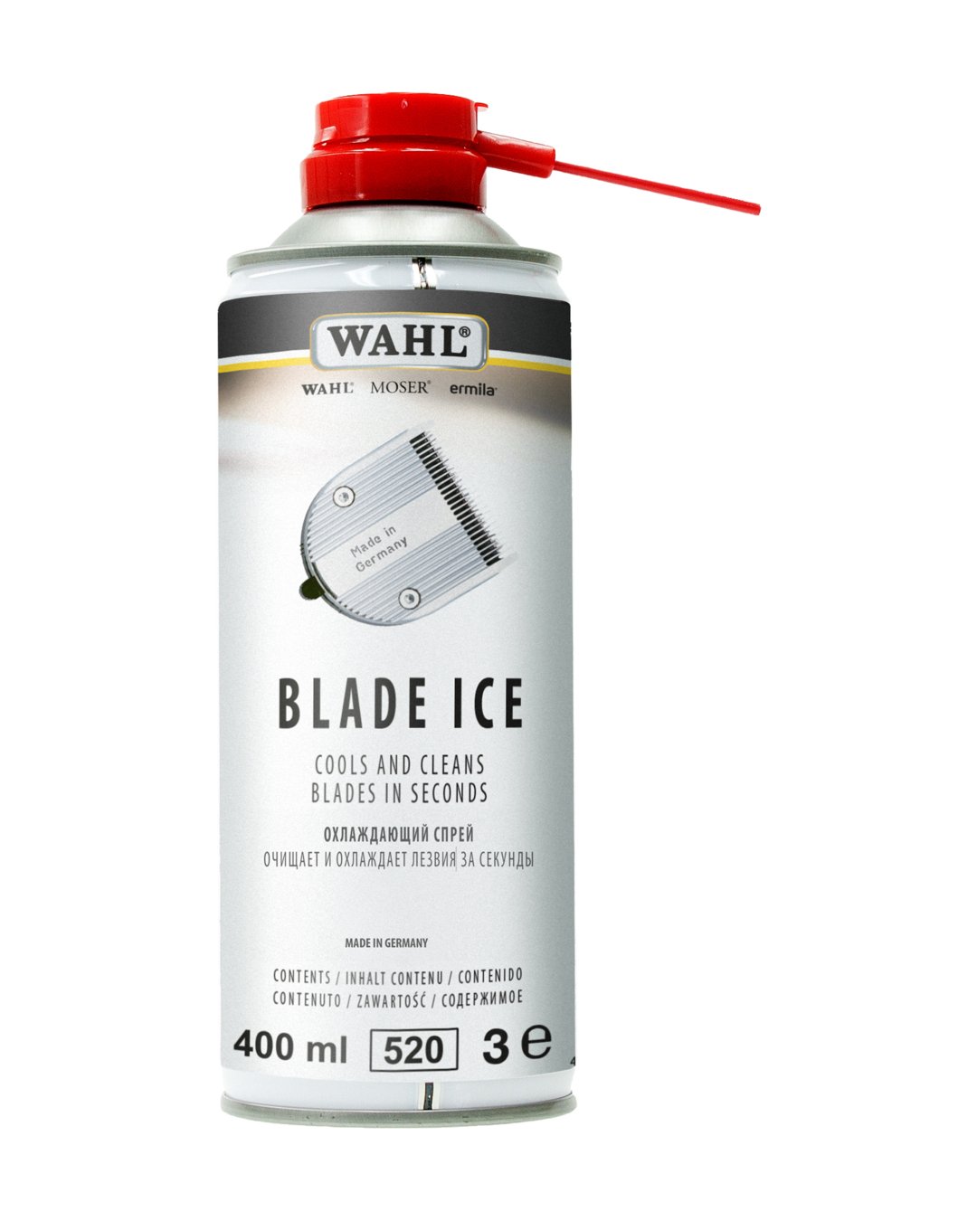 Schermesseröl-Spray Blade Ice 4 in 1 400ML Standard