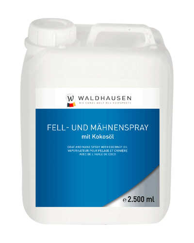 Fell- und Mähnenspray mit Kokosöl