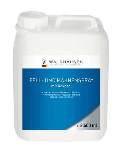 Fell- und Mähnenspray mit Kokosöl