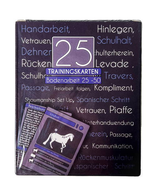 25 Trainingskarten – Bodenarbeit