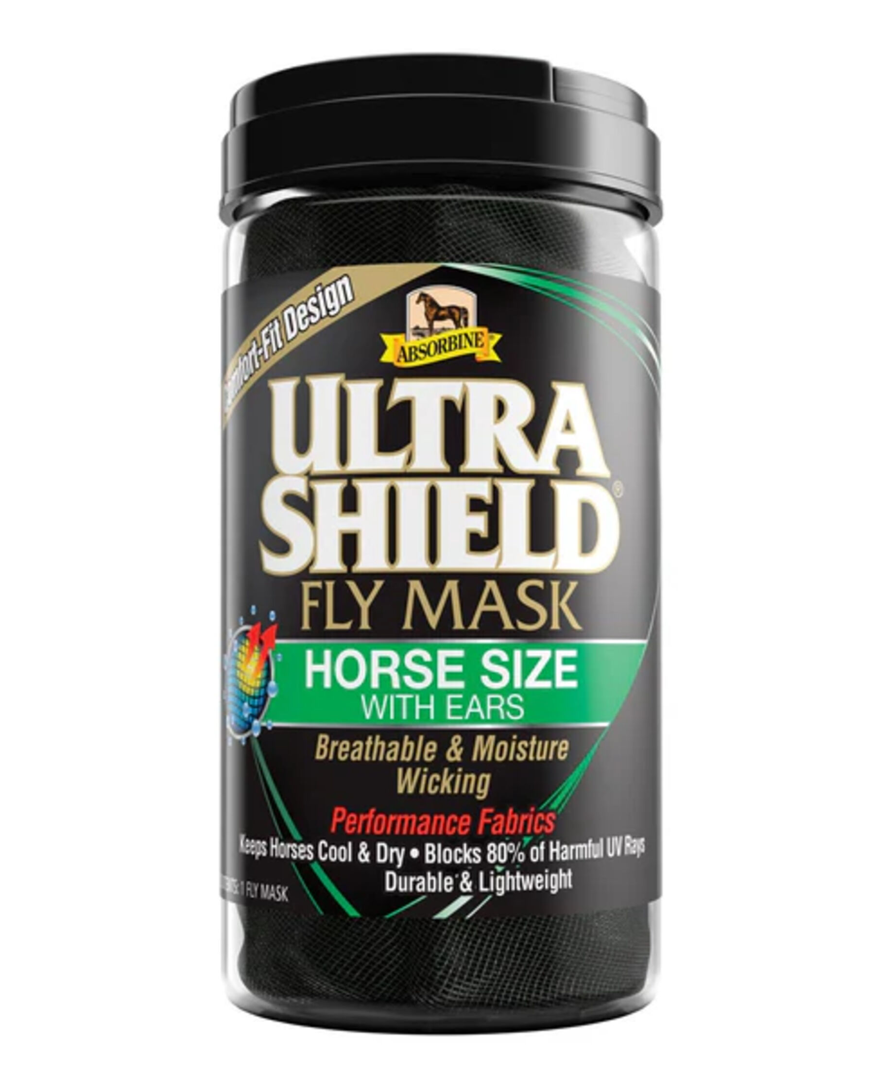 Fliegenmaske UltraShield mit Ohren
