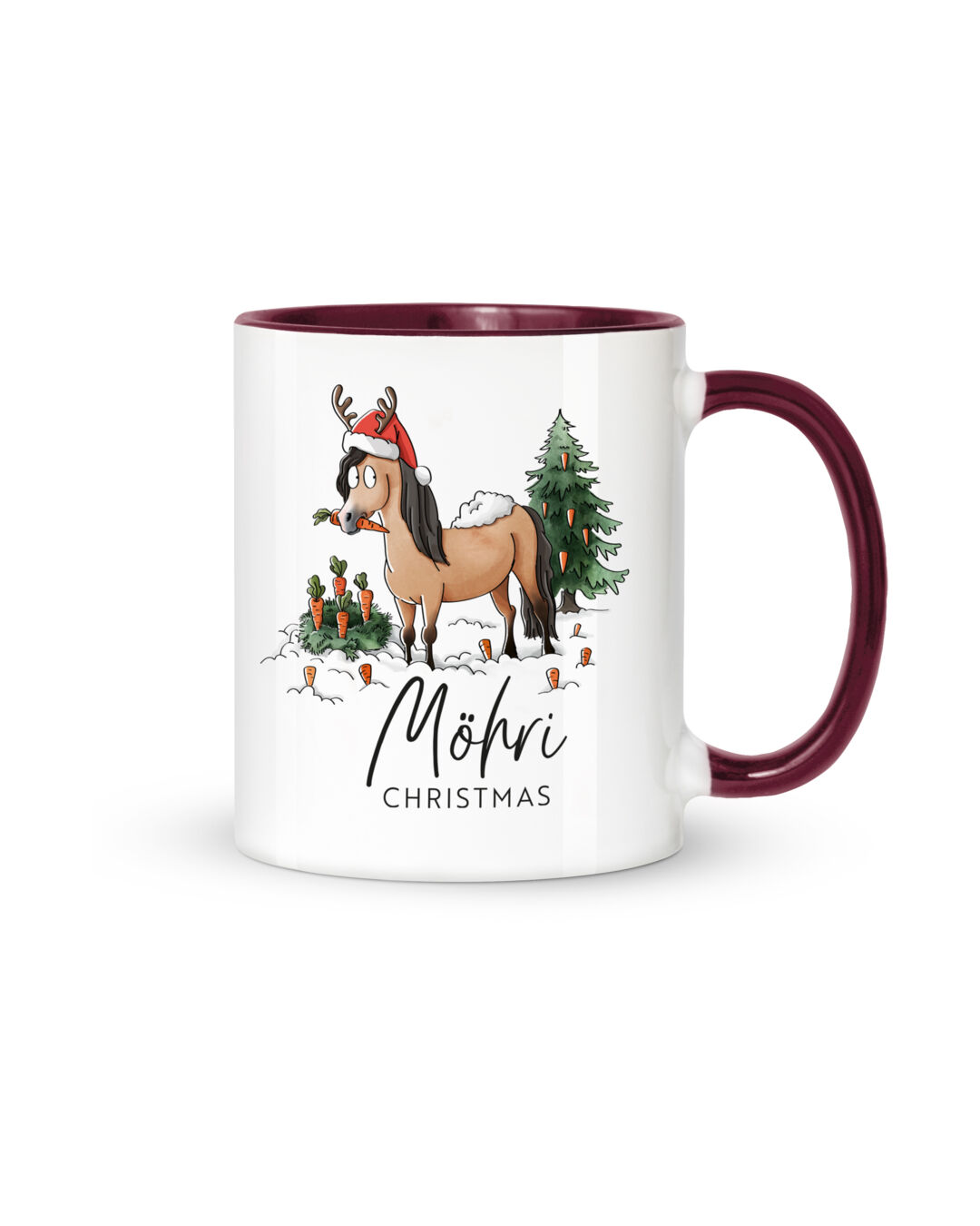 Keramiktasse Möhri Christmas