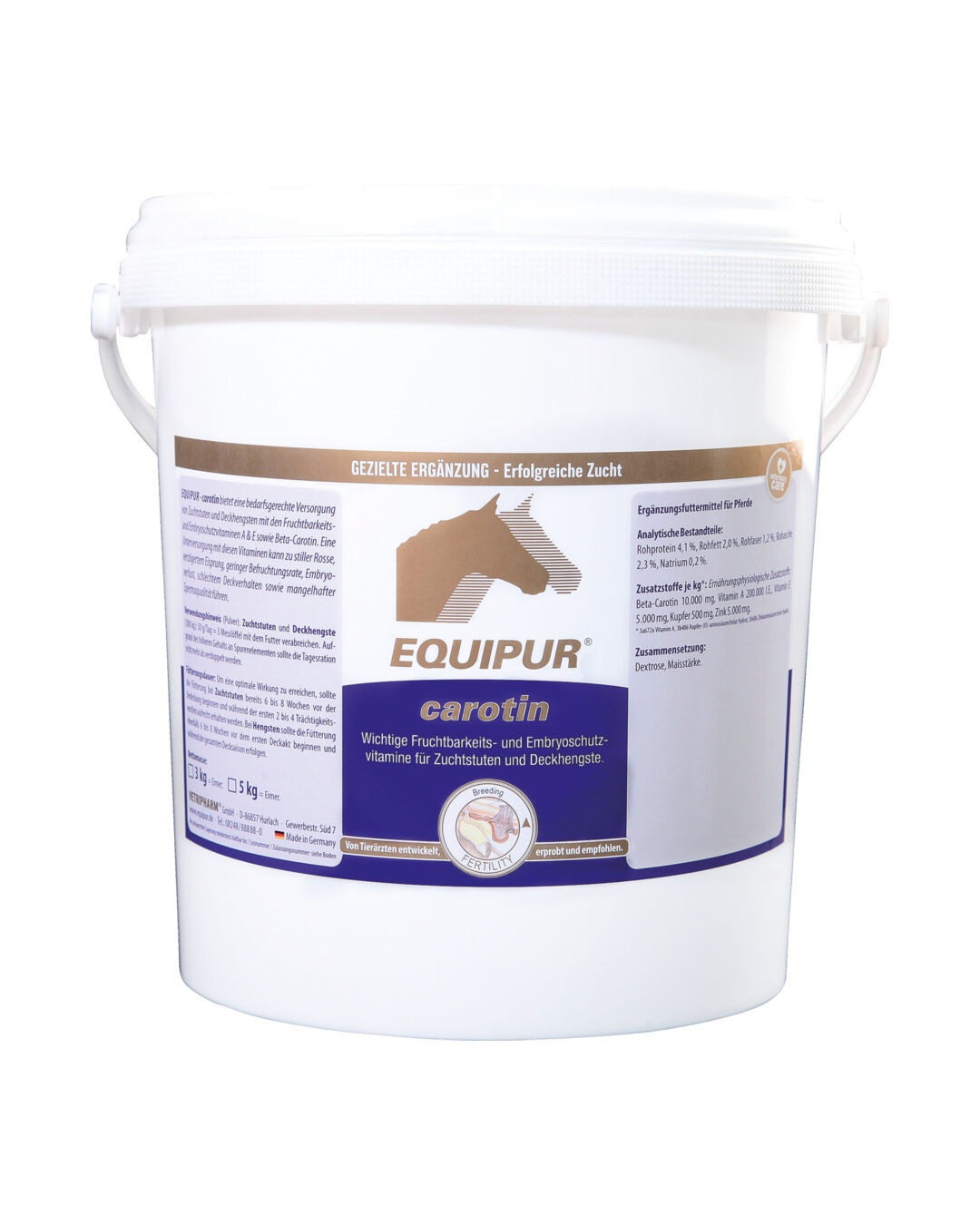 Ergänzungsfutter Carotin