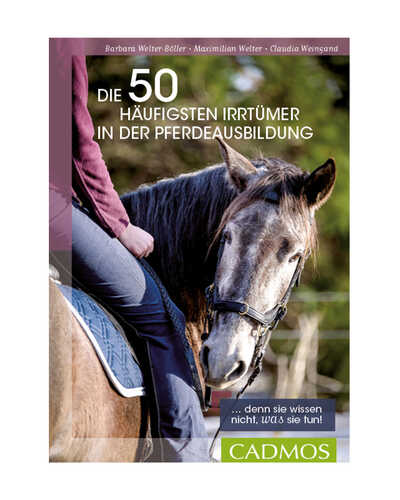 Buch Die 50 häufigsten Irrtümer in der Pferdeausbildung