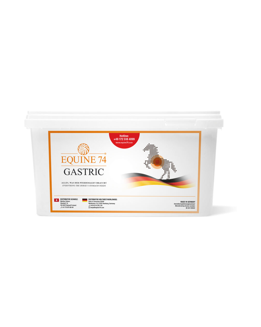 Ergänzungsfutter Gastric Pellets Eimer