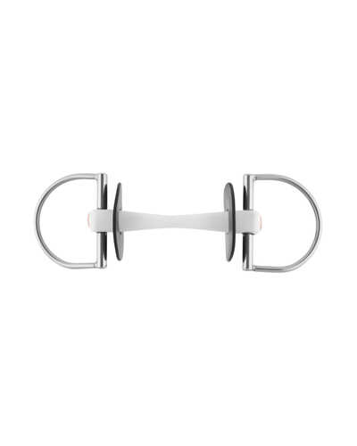 D-Ring Gebiss Nathe biegsam 20 mm ungebrochen