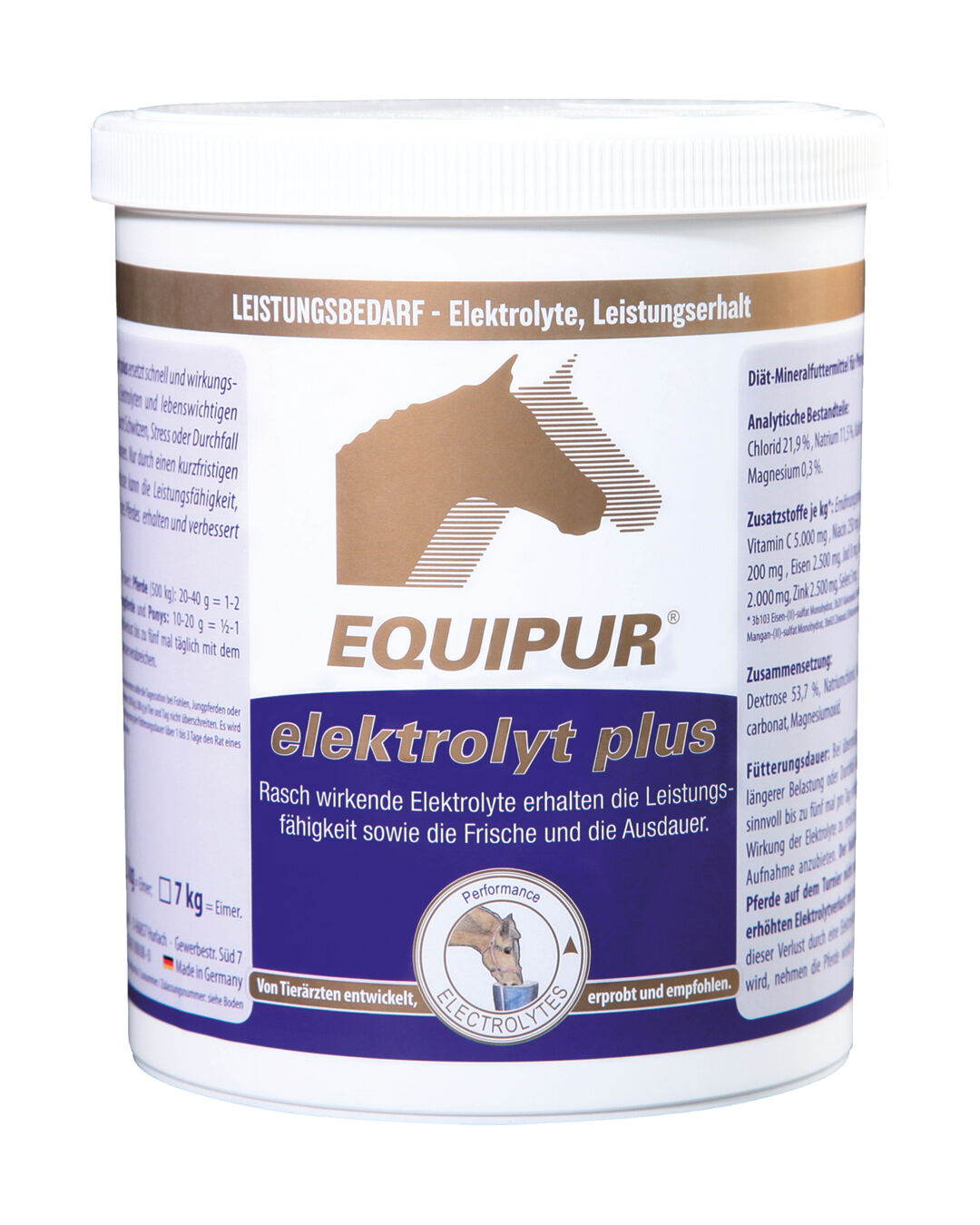 Ergänzungsfutter Elektrolyt Plus