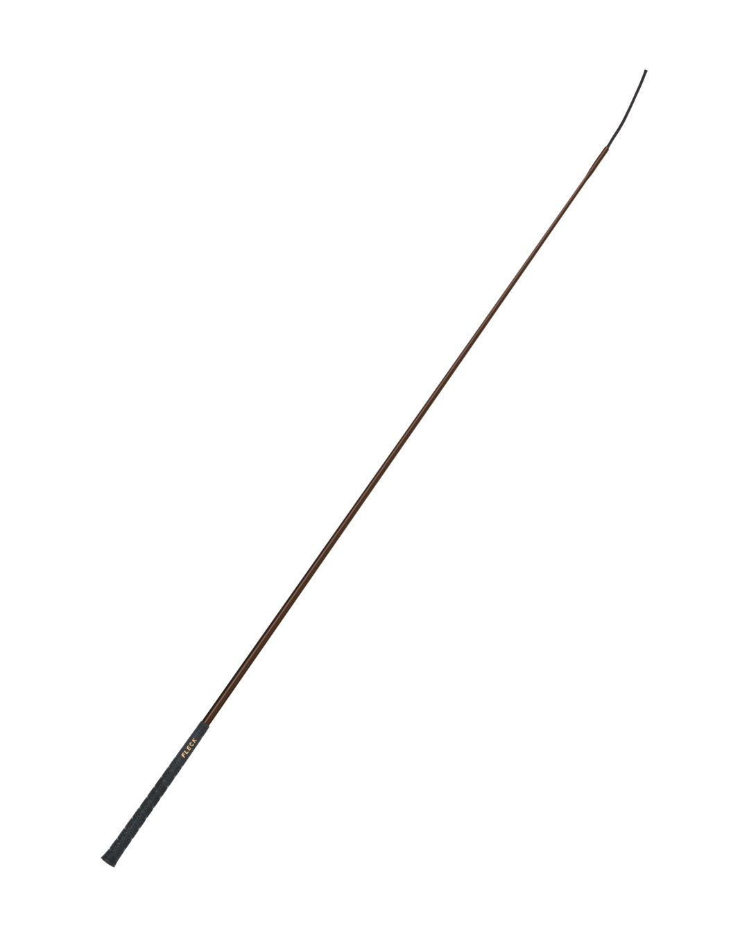 Dressurgerte Economy Nylon F-Griff Darkbrown 110 cm