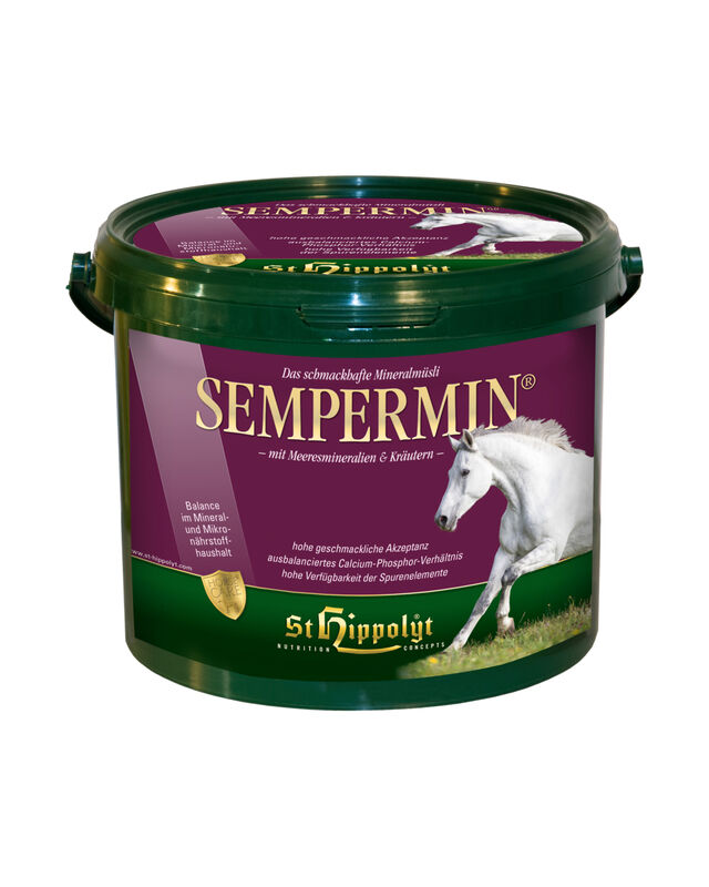 St. Hippolyt Sempermin Classic Complément Minéral Cheval 25 Kg