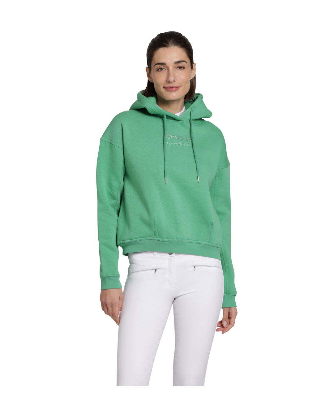 Hoodie Meliena L Holly Green