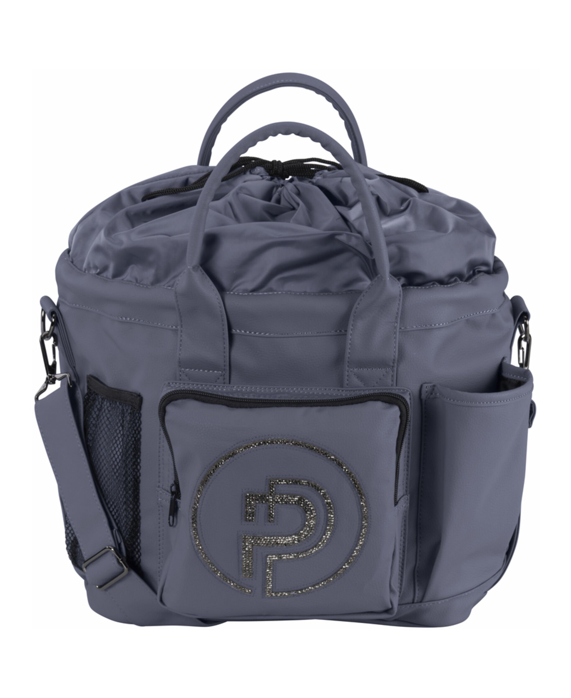 Putztasche Faux Leather Platinum