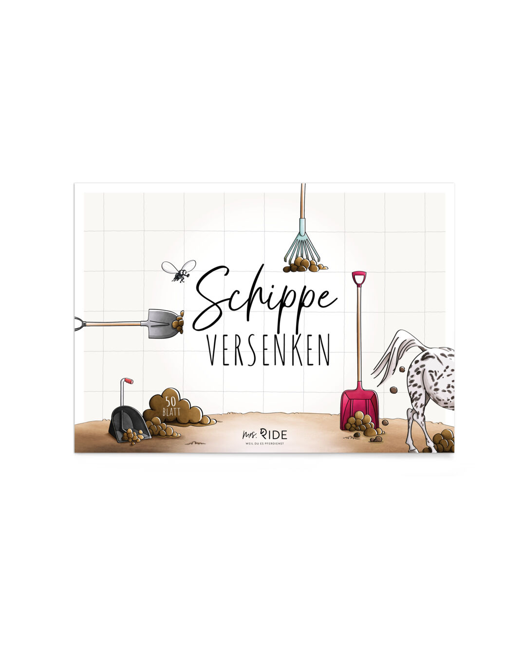 Spielblock Schippe versenken