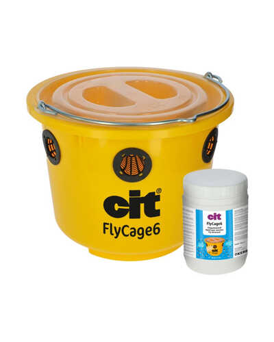 Fliegenfalle FlyCage6 Komplettset