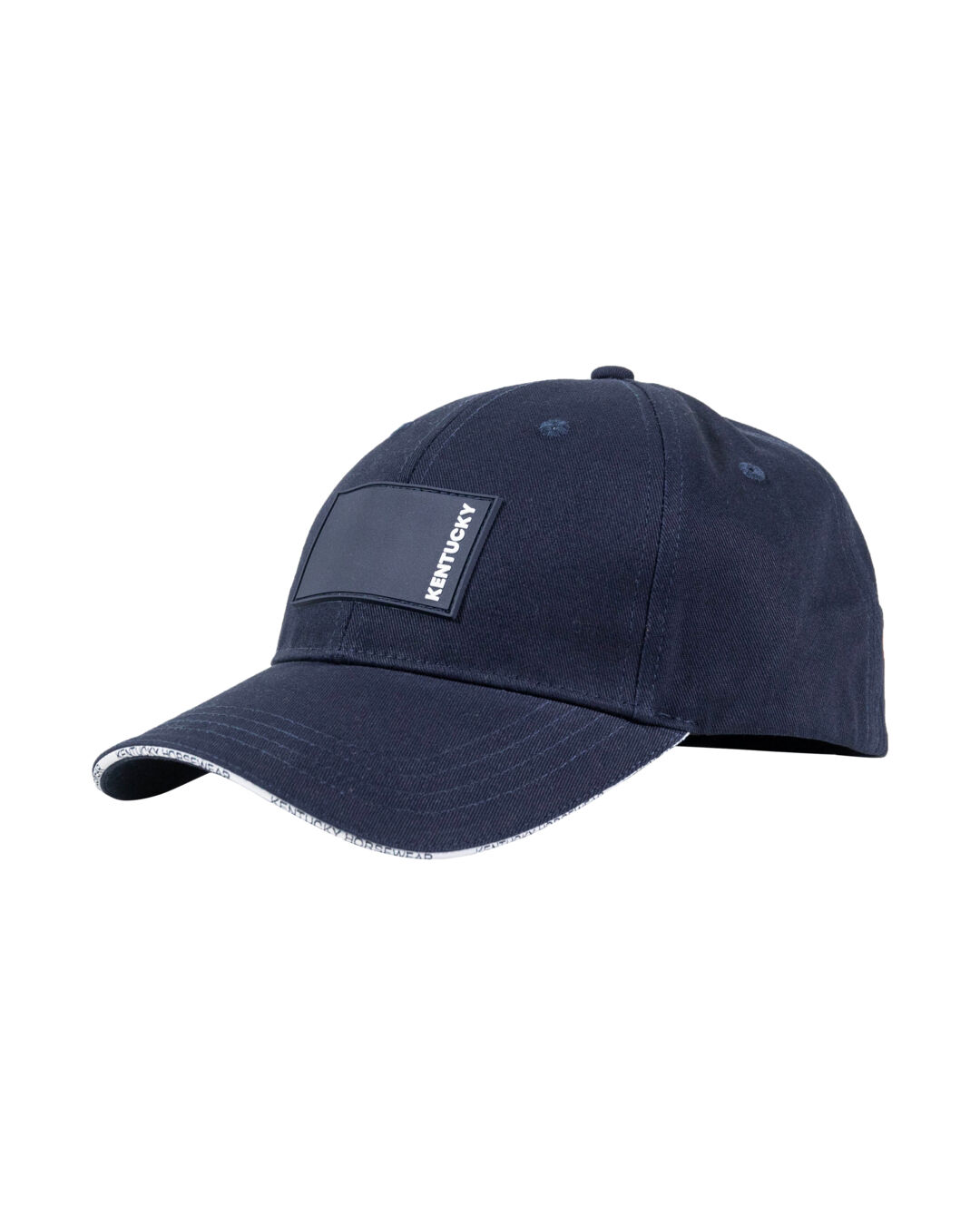 Baseballcap mit gummiertem Logo