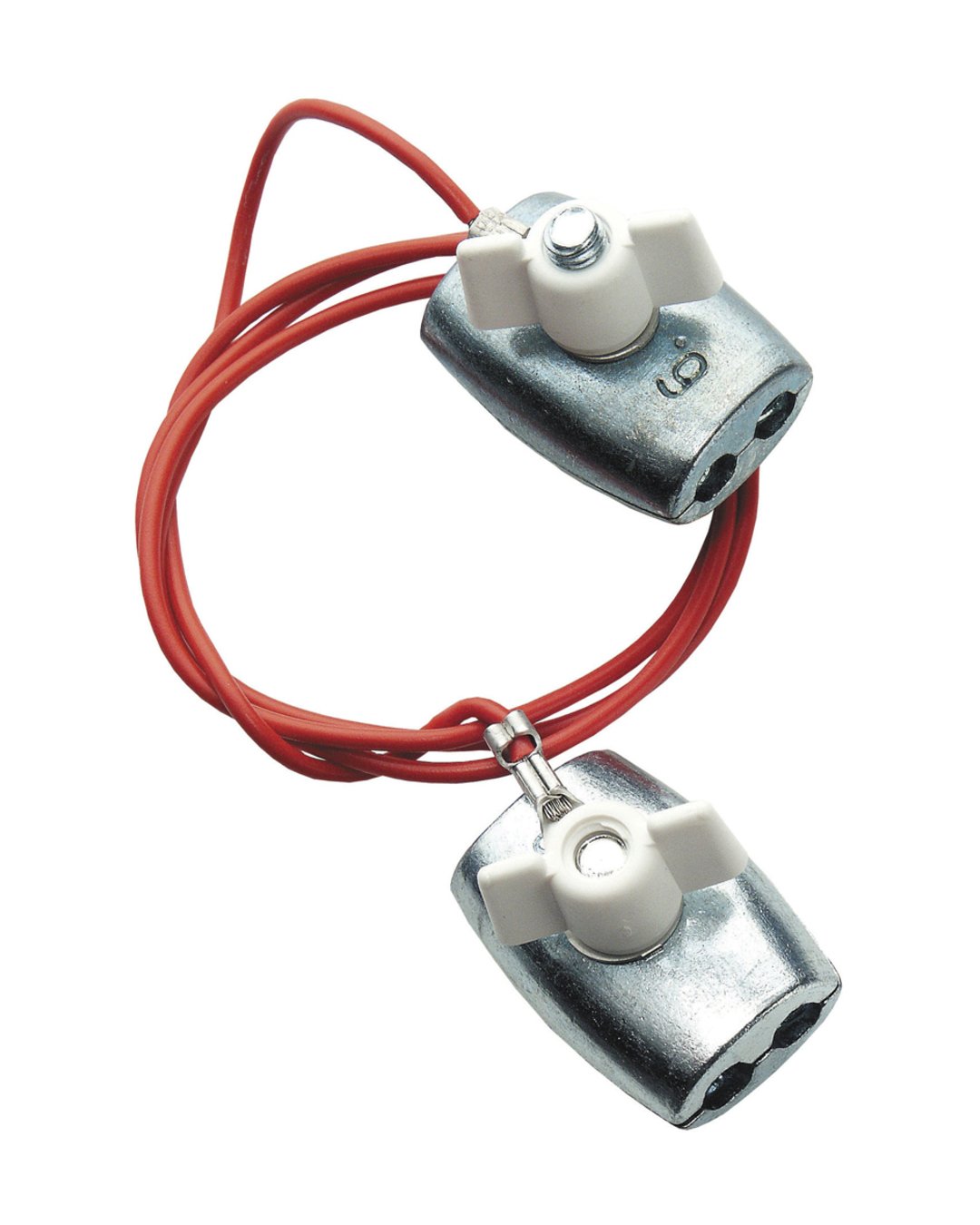 Seilkupplung mit 2 Seilverbindern Rot 80 cm