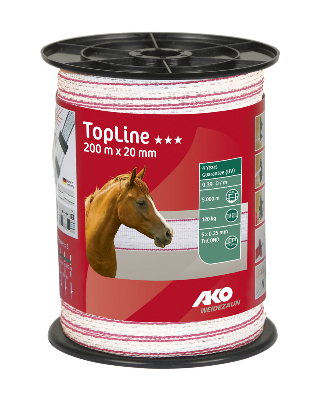 Weidezaunband TopLine 200 m 20 mm