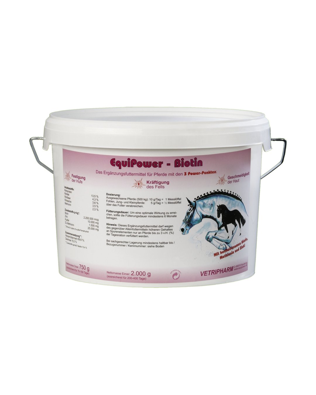 EquiPower Biotin Eimer 2KG